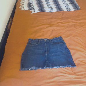 Signature Levi Strauss - Denim Jean Mini Skirt - Size 16